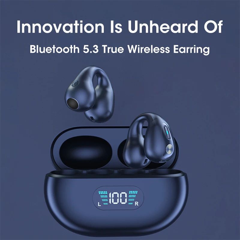 NUEVA TWS para Ambie Sonido Earcuffs Auditivo de Conducción Ósea Pendiente de Bluetooth Inalámbrico de Auriculares Auriculares deportivos Auriculares para Teléfonos