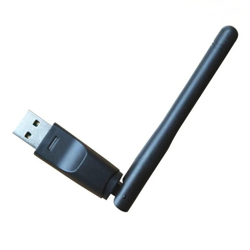 150mbps RT5370 Mini Adaptador USB Inalámbrico de la Tarjeta de Lan 802.11 n / g / b USB Wifi Receptor Wifi de la Antena Para el ordenador Portátil PC de Freesat V7