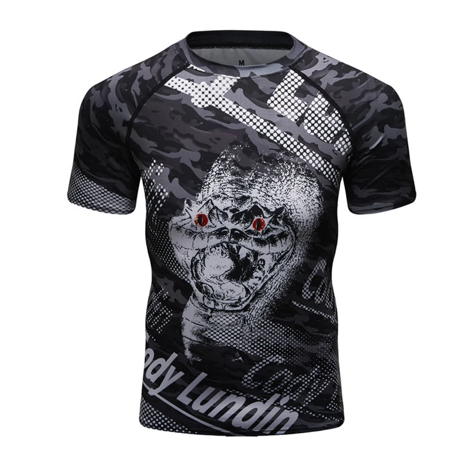 Licra MMA bjj Dci jusit Camisetas de los Hombres de Muay Thai Mma Gi Kickboxing Camisetas Transpirables Boxe de Lucha de Ropa de MMA Boxeo Camisetas