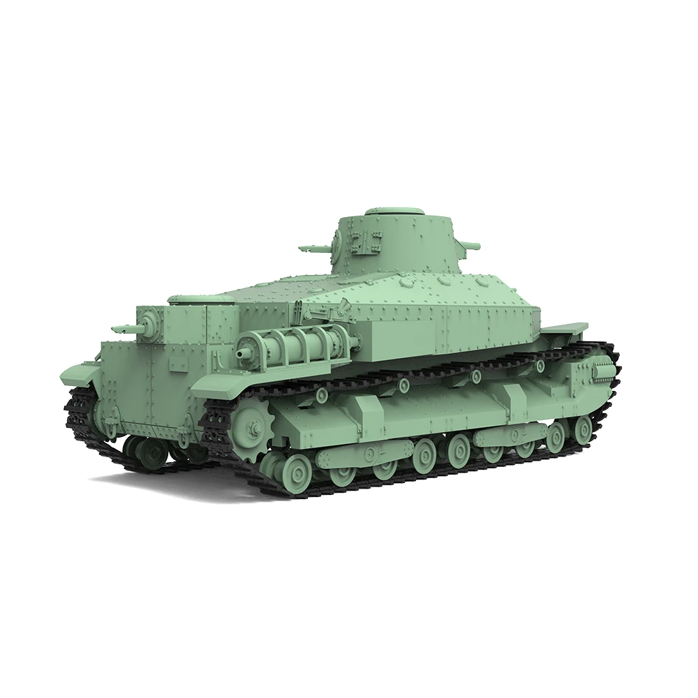 SSMODEL 144624 V1.7/160624 V1.7 1/144 1/160 Militar Kit de Modelo IJA Type95 Tanque Pesado