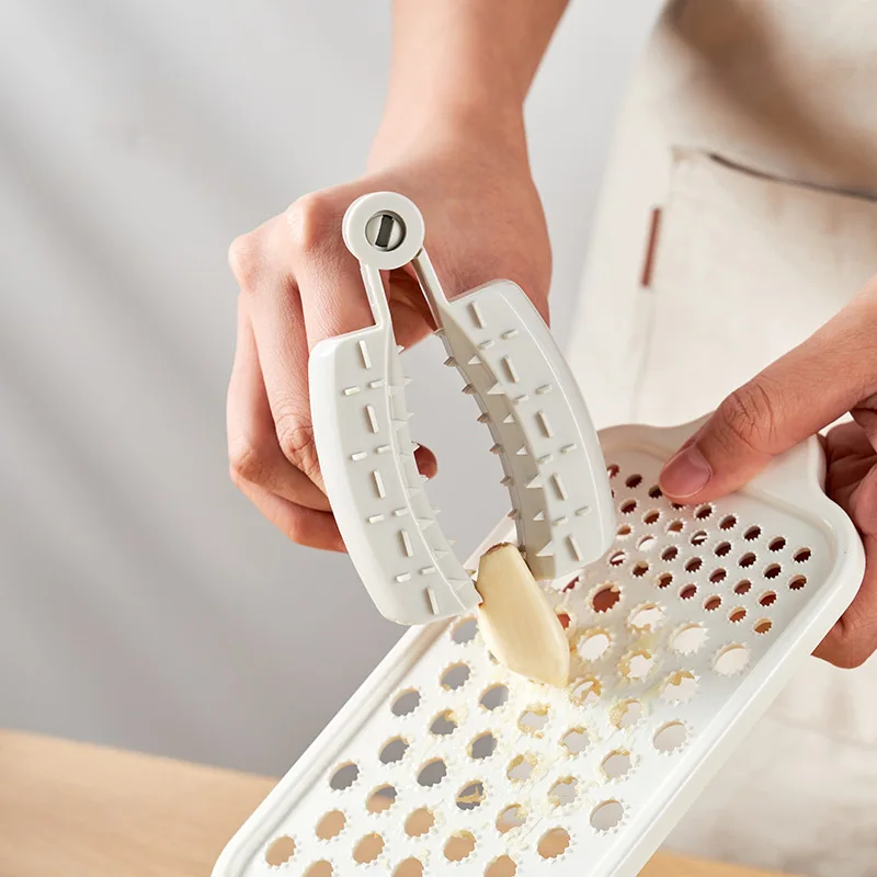 Hogar de Púas de la Mano de Protector con Puré de Ajo Protección de los Dedos de la Cubierta de la Cocina Dedo antideslizante en la Cubierta